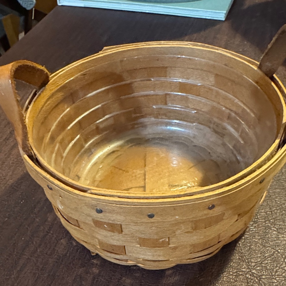 Rustic Brown Woven Basket